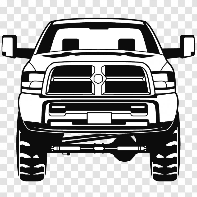 Pickup Truck Chevrolet Silverado General Motors Ram - Motor Vehicle Tires - Icon Transparent PNG
