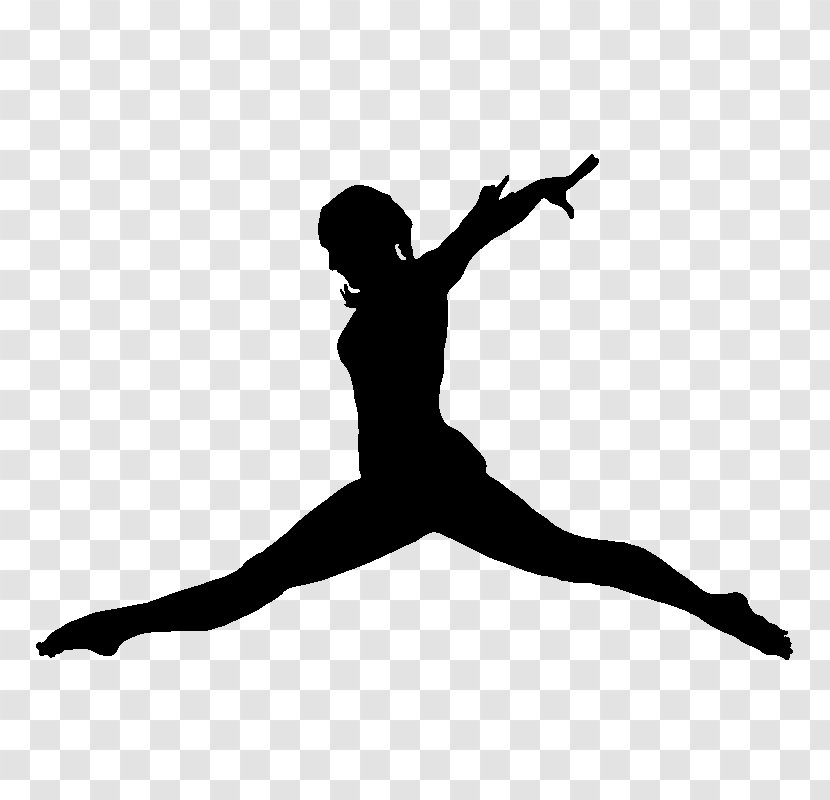 Modern Dance Choreographer Shoe Choreography - Jumping - Silhouette Transparent PNG