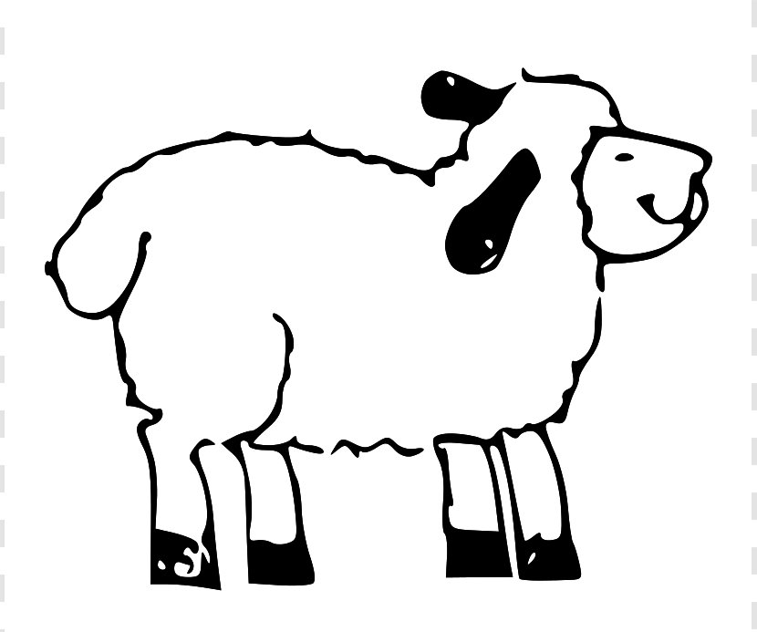 Sheep Cattle Goat Clip Art - Free Clipart Transparent PNG
