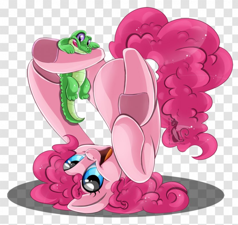 Pinkie Pie Fan Art Cartoon Fandom Character - Pink - Gummy Worms Transparent PNG