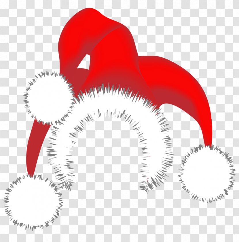 Joker Santa Claus Hat Christmas Clip Art - Cartoon Transparent PNG