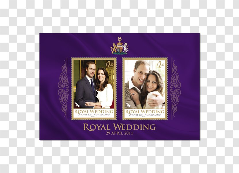 Wedding Of Prince William And Catherine Middleton Harry Meghan Markle Postage Stamps Dress - Mario Testino Transparent PNG
