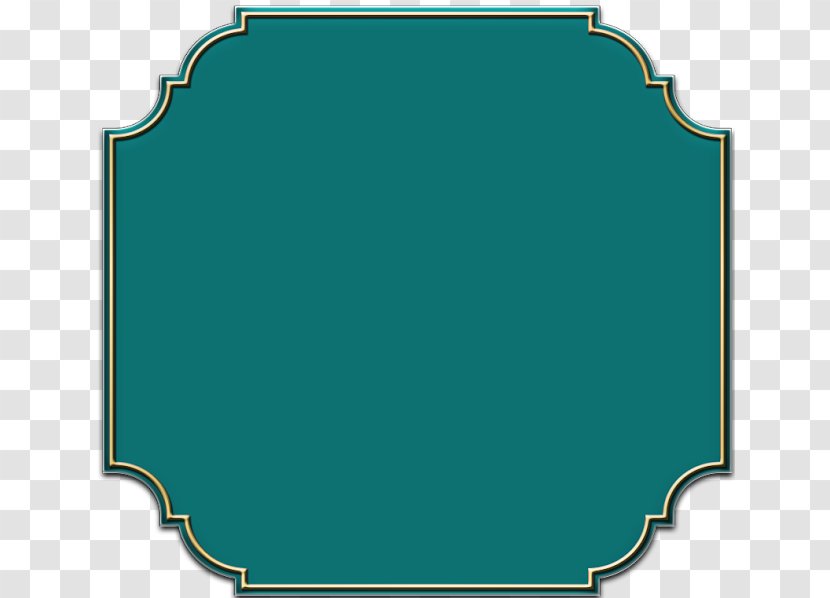 Rectangle Area Pattern - Green - Medal Blue Decorations Transparent PNG