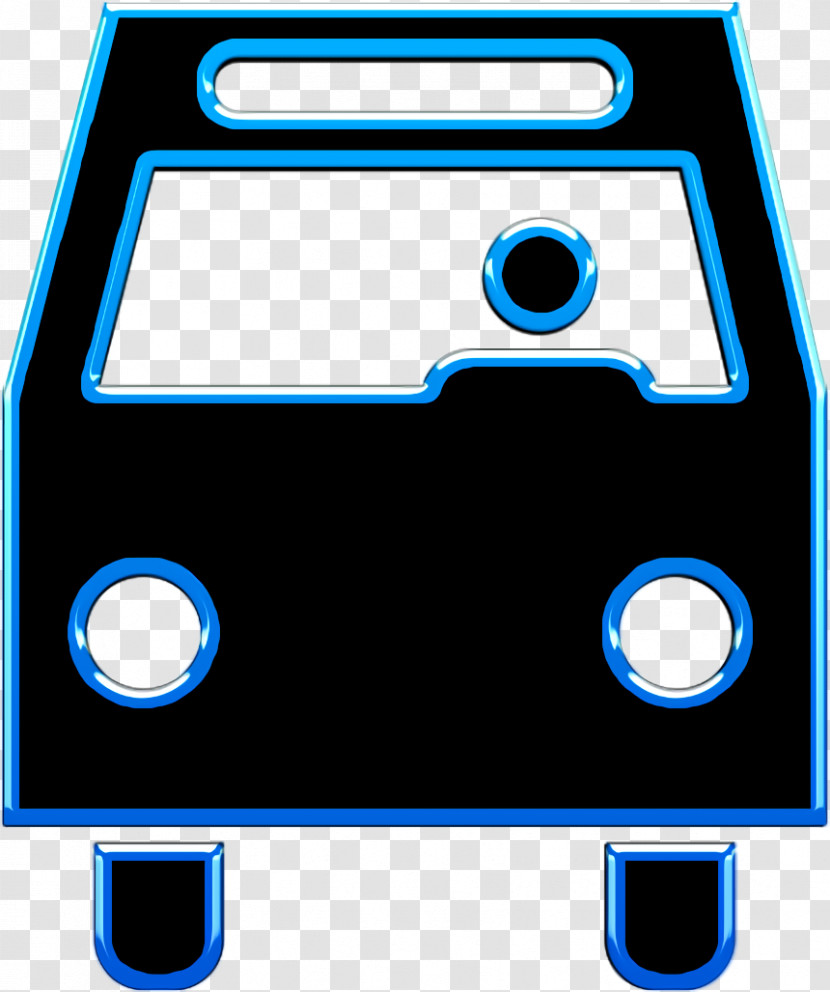 Driver Icon Signals Set Icon Bus Front With Driver Icon Transparent PNG