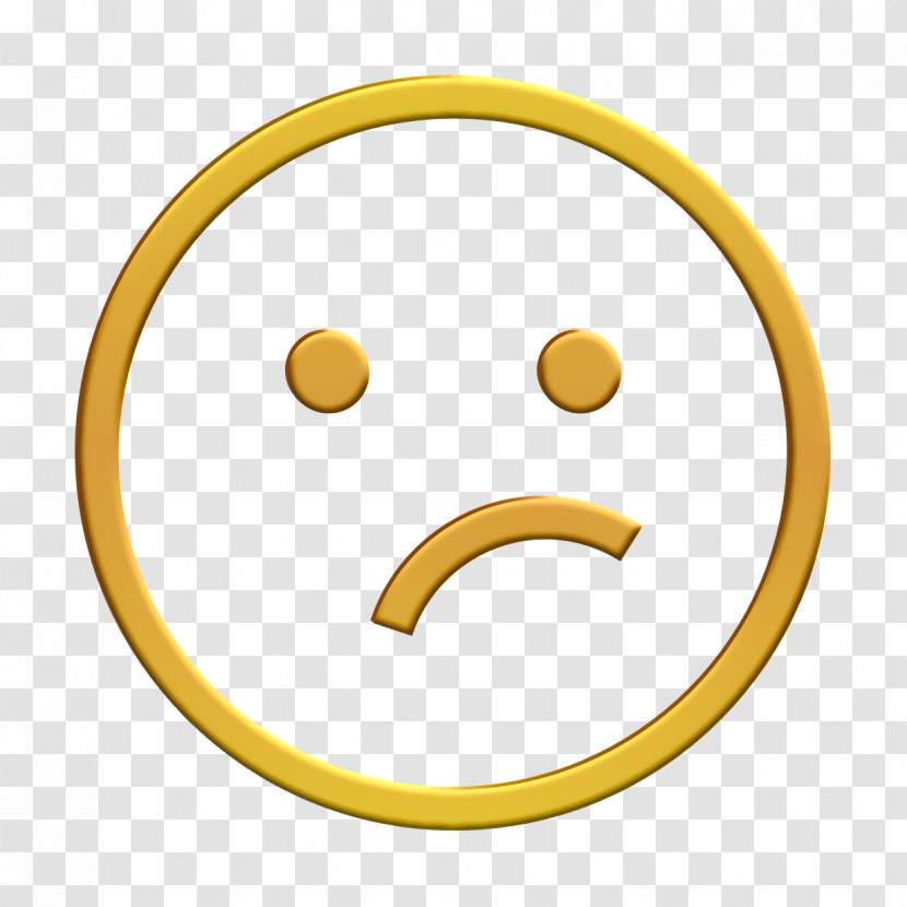 Emoji Icon Icon Emoji Icon Indifferent Icon Transparent PNG
