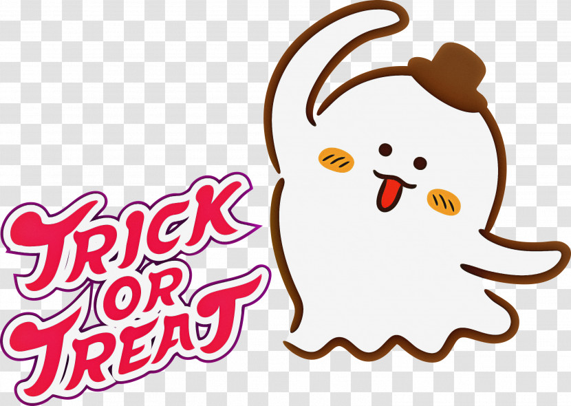 TRICK OR TREAT Happy Halloween Transparent PNG