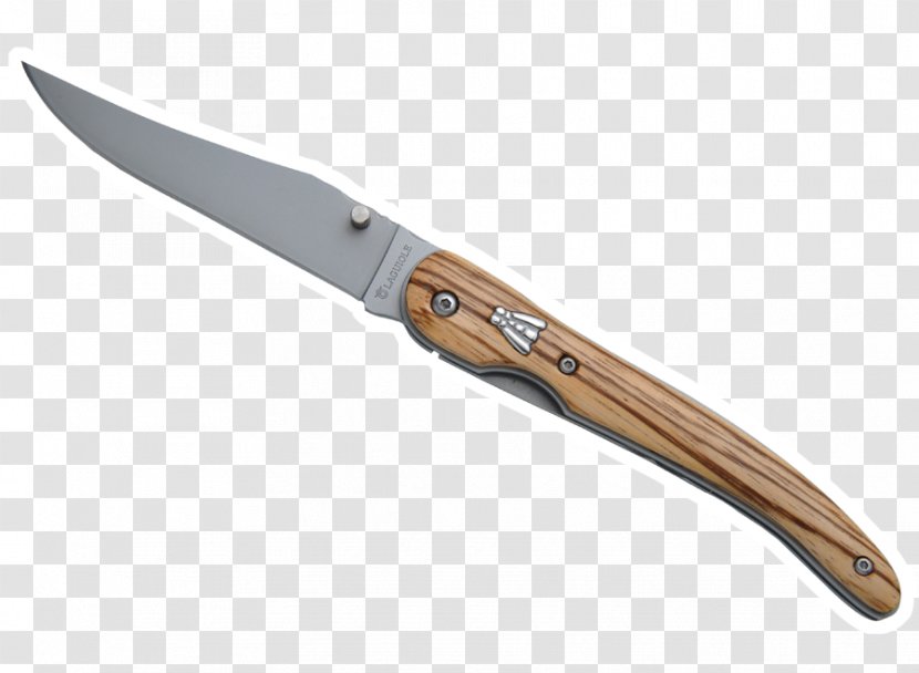 Laguiole Knife Cap Gun Pocketknife - Tool - Solid Wood Cutlery Transparent PNG