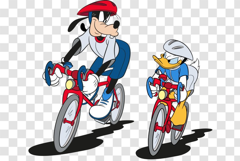 Bicycle Mickey Mouse Cycling Goofy The Walt Disney Company Transparent PNG