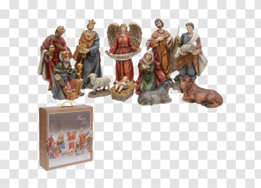 Figurine Bethlehem Nativity Scene Santon Christmas Day - De - Tree Transparent PNG