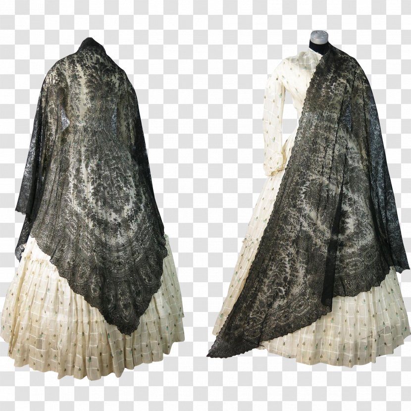 Fur Clothing Outerwear Dress Costume Design - Shawl Transparent PNG