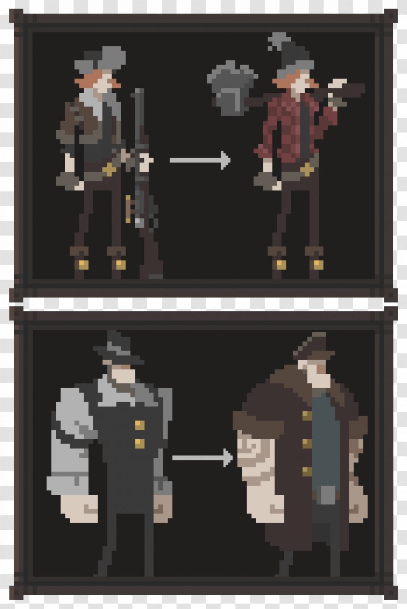 Pixel Art Character Sprite - Game Transparent PNG