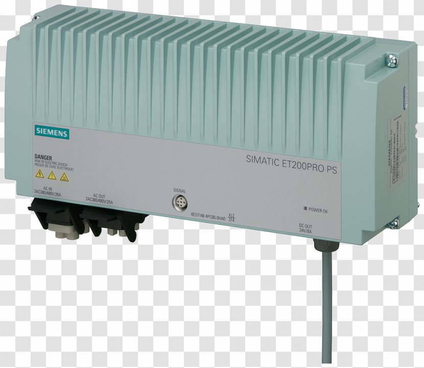 Siemens SIMATIC Power Converters Electricity - Sector In Italy Transparent PNG