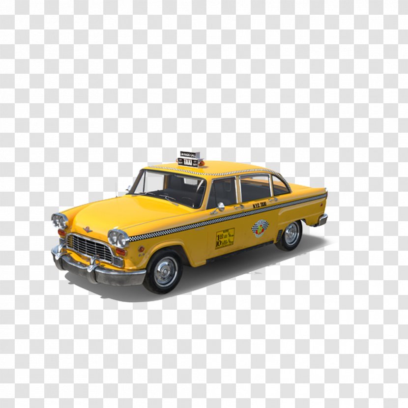 Taxicabs Of New York City Checker Taxi Motors Corporation - Yellow - NYC Transparent PNG