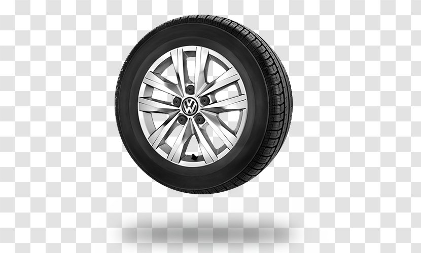 Alloy Wheel Volkswagen Touareg Tire Rim - Spoke Transparent PNG