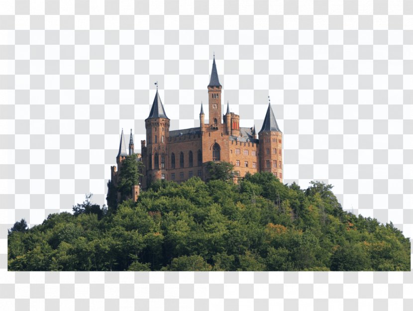 Sleeping Beauty Castle Clip Art - Medieval Architecture - Buildings Transparent PNG