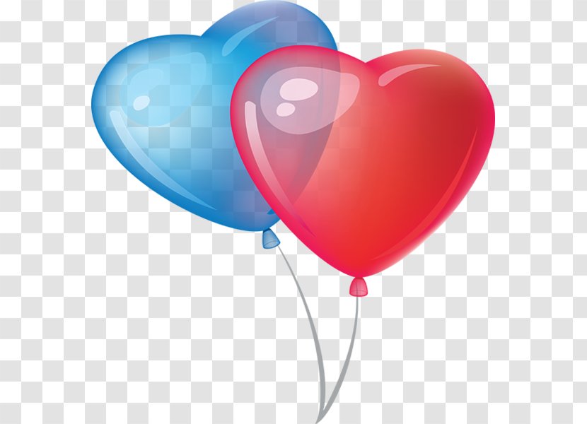 Heart Balloon Valentine's Day Clip Art Transparent PNG