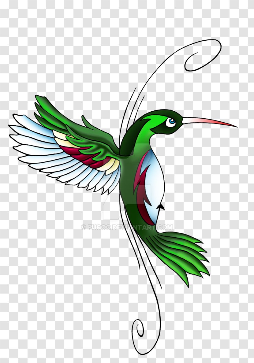 Hummingbird Tattoo Clip Art - Fictional Character - Humming Bird Transparent PNG
