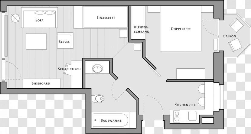 Floor Plan House Brand - Meter Transparent PNG