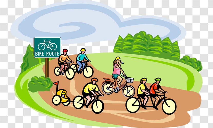 Cycling Bicycle Mountain Biking Trail Clip Art Transparent PNG