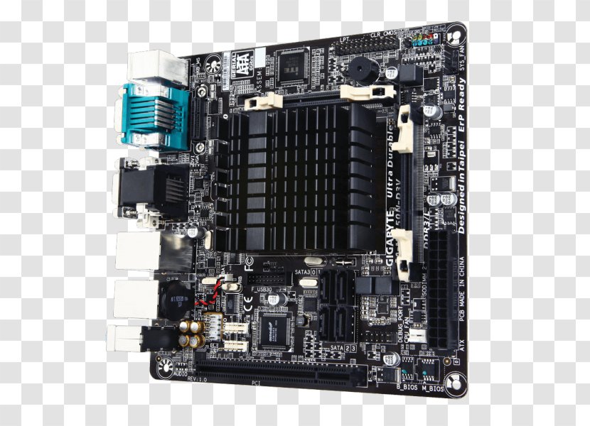 Motherboard Mini-ITX Celeron Gigabyte Technology Intel Transparent PNG