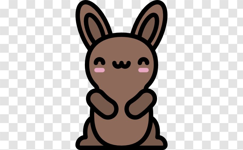 Domestic Rabbit Chocolate Bunny Clip Art - Dog Like Mammal Transparent PNG