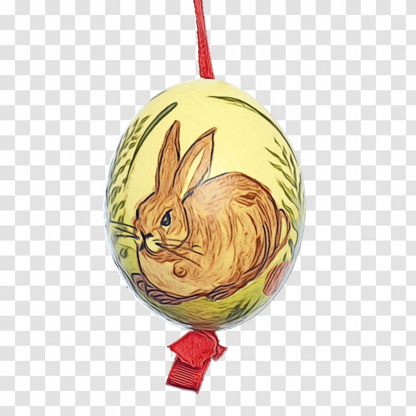Easter Egg - Watercolor - Bunny Rabbits And Hares Transparent PNG