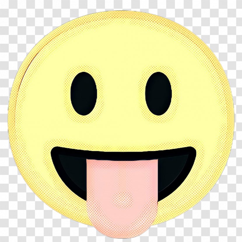 Smiley Face Background - Head - Laugh Tongue Transparent PNG