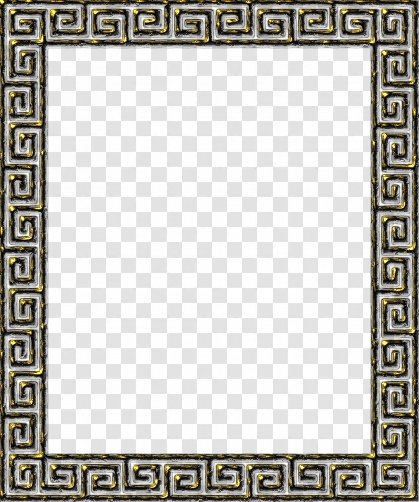 Meander Key Frame Film Clip Art - Ornament - Column Transparent PNG