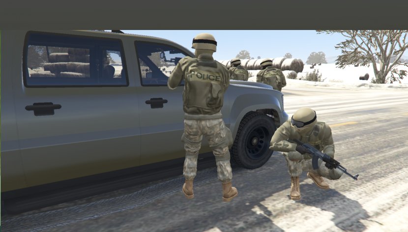 Police Quest: SWAT 2 3: Close Quarters Battle 4 Grand Theft Auto V IV - Militia - Swat Transparent PNG