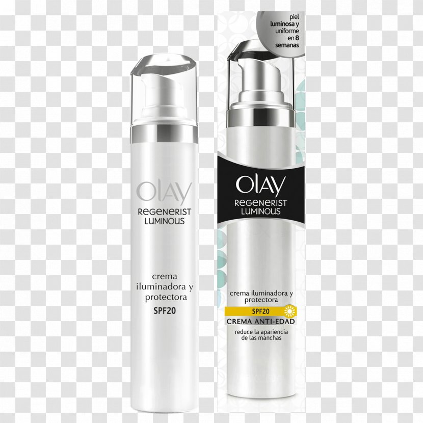 Lotion Olay Regenerist Luminous Tone Perfecting Cream Moisturizer - Estee Lauder Setrefresh Makeup Mist - Effect Transparent PNG