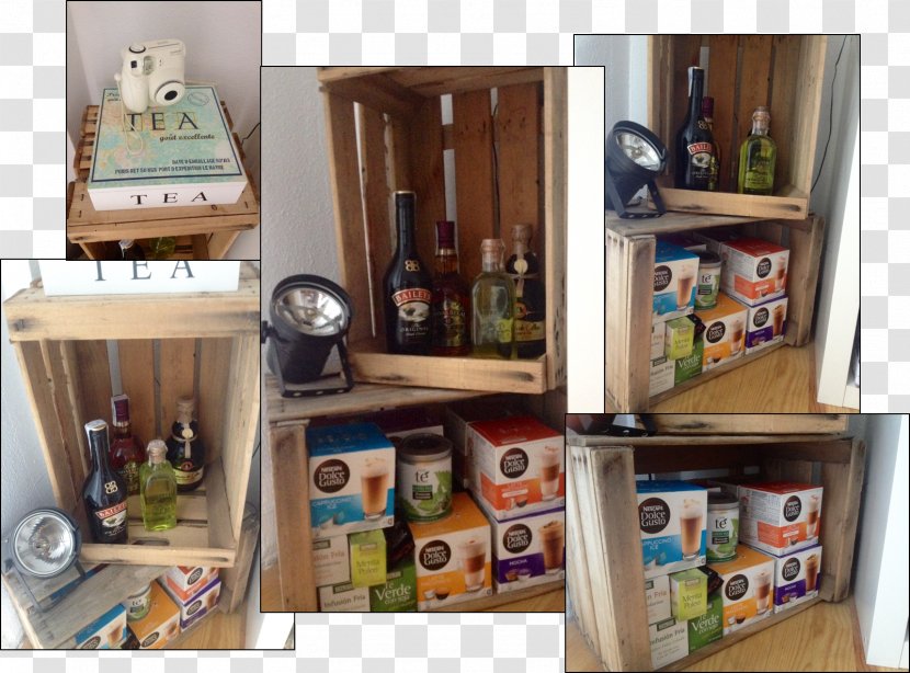 Shelf Wooden Box Cafe Bookcase - Minibar Transparent PNG