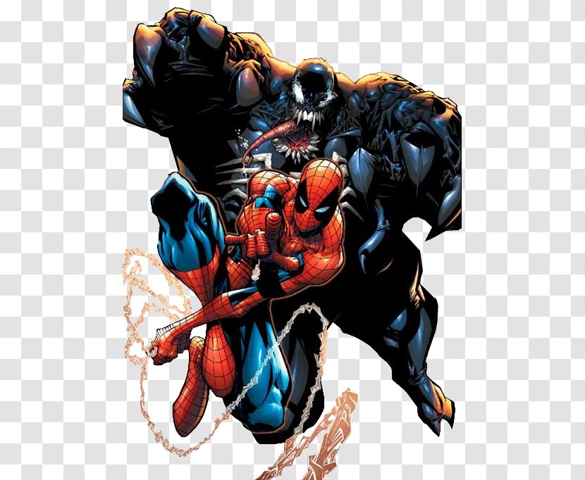 The Spectacular Spider-Man Venom Comic Book Comics - Ultimate Spiderman - Deadpool Transparent PNG