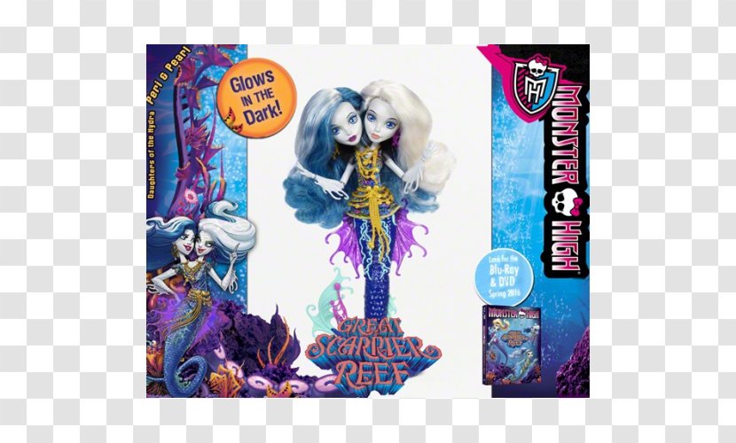 Monster High Toralei Doll Ever After Barbie - Playset Transparent PNG