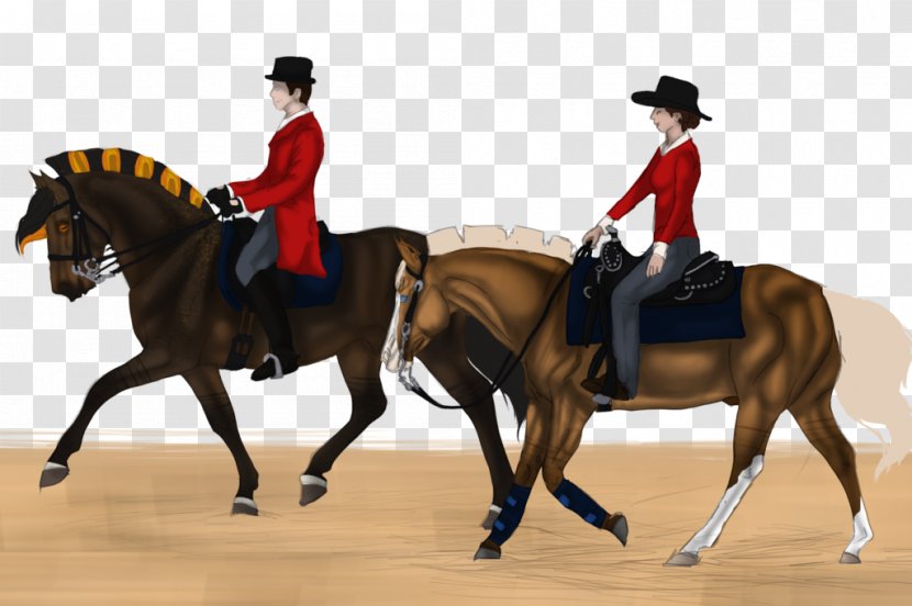 Horse Equestrian Western Riding English Saddle - Western-style Transparent PNG