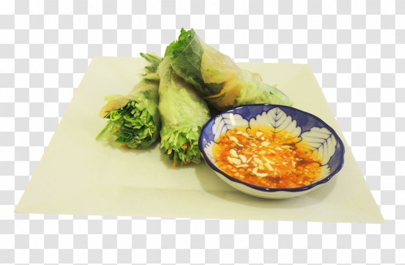 Vegetarian Cuisine Spring Roll Keema Dish Food - Dining Vis Template Transparent PNG