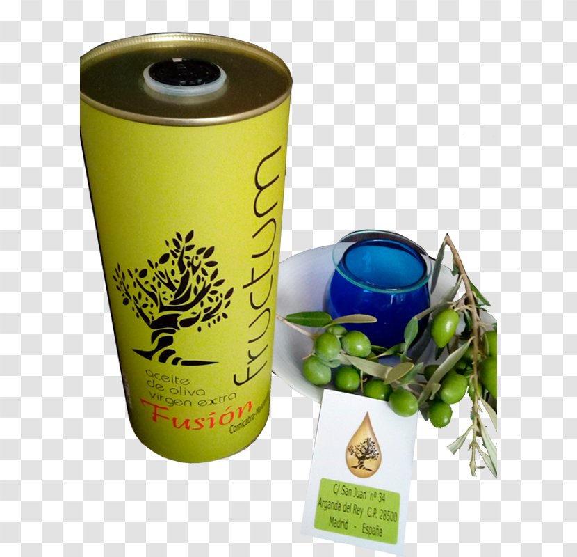 Olive Oil Arganda Del Rey Tin Can Transparent PNG