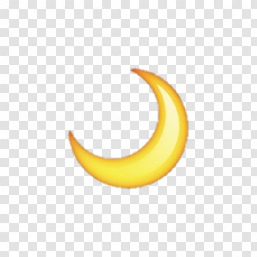 Emoji Moon Image Aesthetics Clip Art - Yellow Transparent PNG