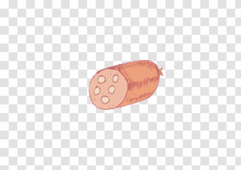 Finger Pattern - Hand-painted Ham Transparent PNG