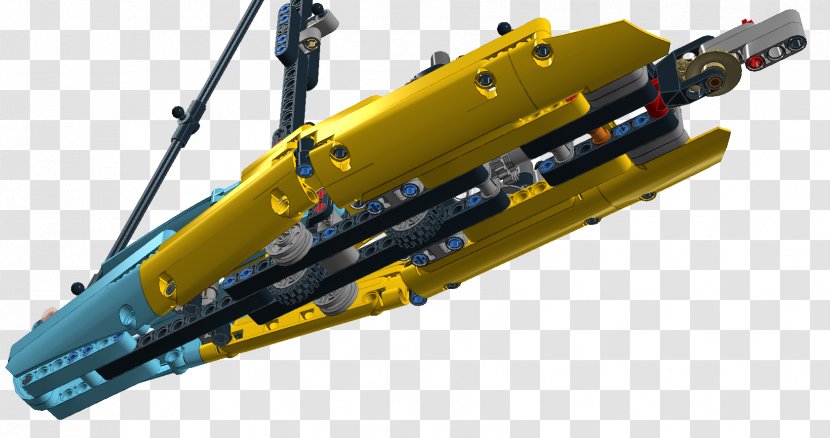 Lego Racers Technic Pneumatics Crane - Vehicle Transparent PNG