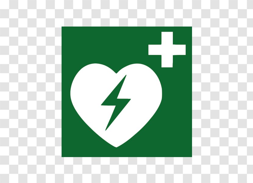 Automated External Defibrillators Defibrillation First Aid Supplies Sign Rettungszeichen - Grass - Defibrillator Transparent PNG