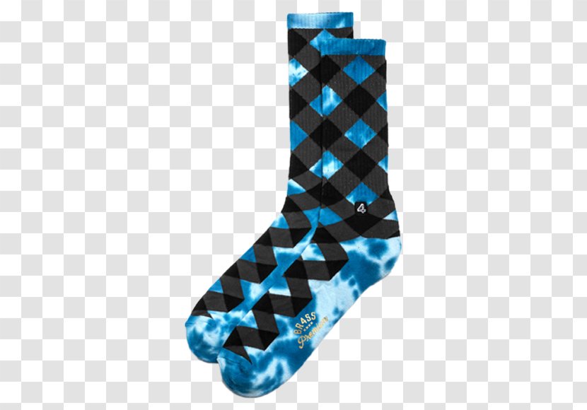 Sock - Electric Blue Transparent PNG