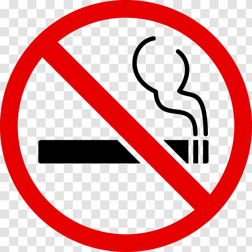 No Smoking - Cartoon - Silhouette Transparent PNG