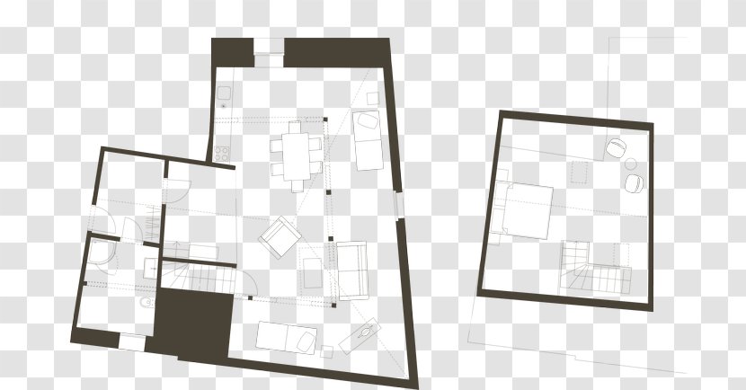 Paper Floor Plan Line - Wc Transparent PNG