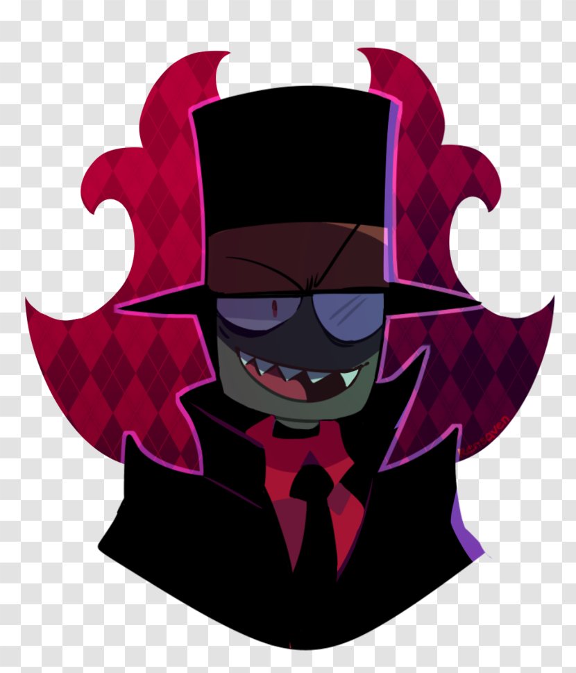 Black Hat Villain Drawing Top Transparent PNG