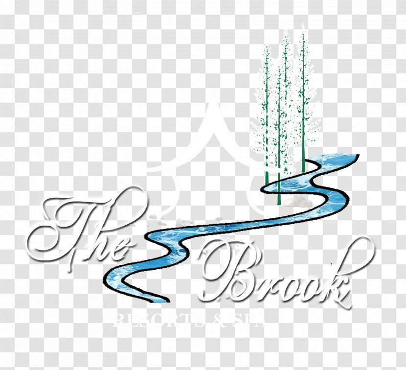 The Brook - Villa - Resorts & Spa Logo Business Graphic Design 1,2,3,4,5,6,7,8,9,10,11,(12)Brook Transparent PNG