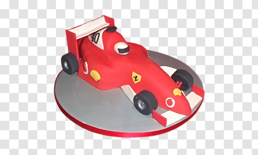 Birthday Cake Formula One Car Cupcake - 60th Transparent PNG