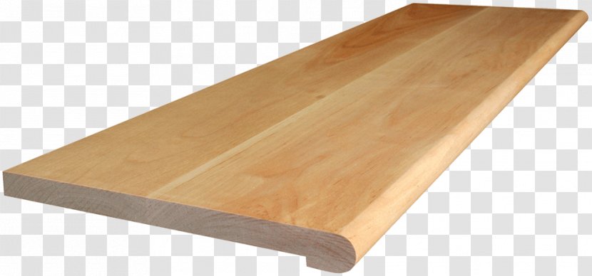 Lumber Hardwood Stair Tread Riser Stairs - Maple Transparent PNG