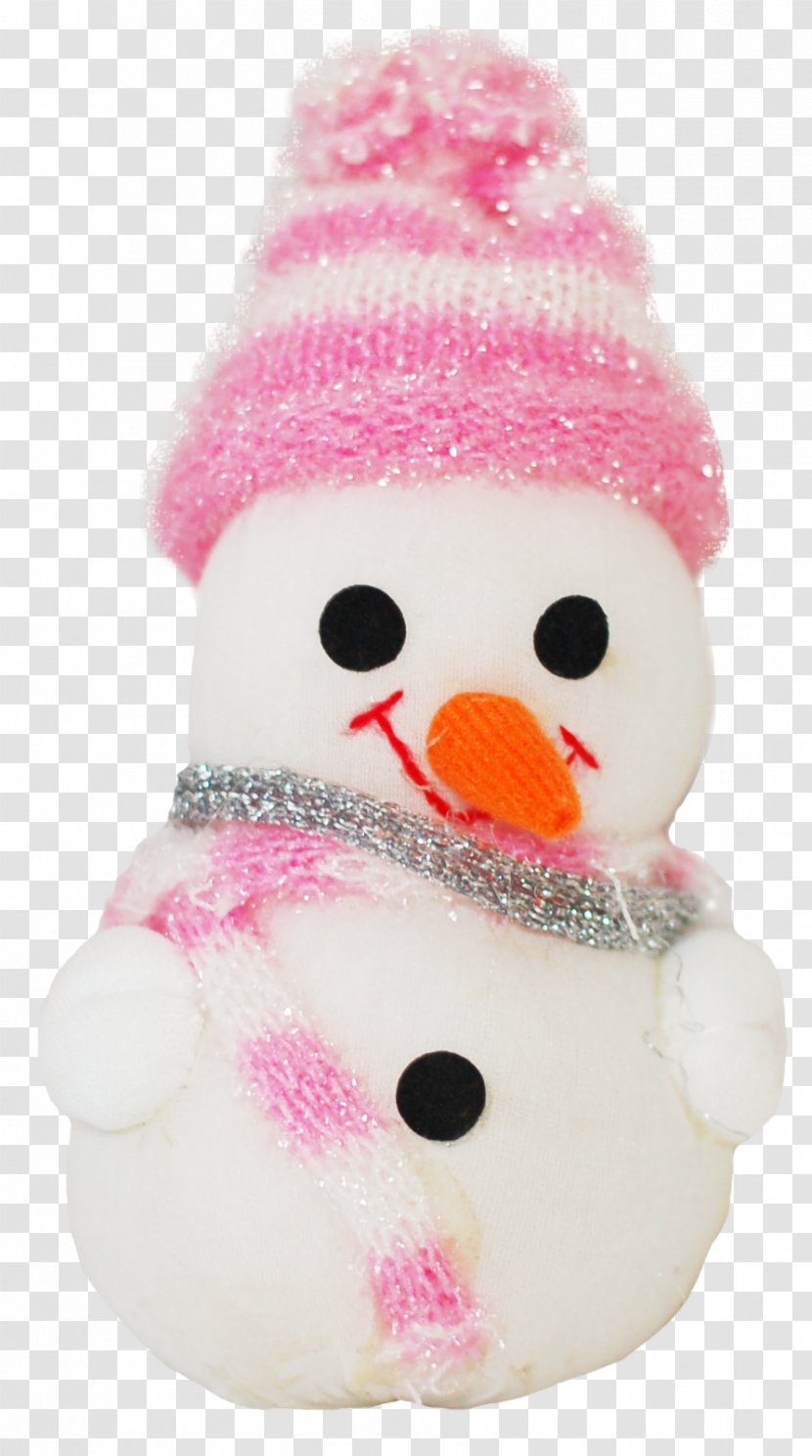 Stuffed Animals & Cuddly Toys Plush Christmas Ornament Snowman - Infant - Dumbbells Transparent PNG