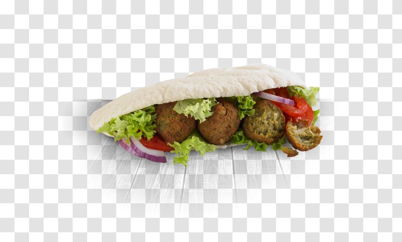 Falafel Hamburger Wrap Pita Veggie Burger - Sandwich - Salad Transparent PNG