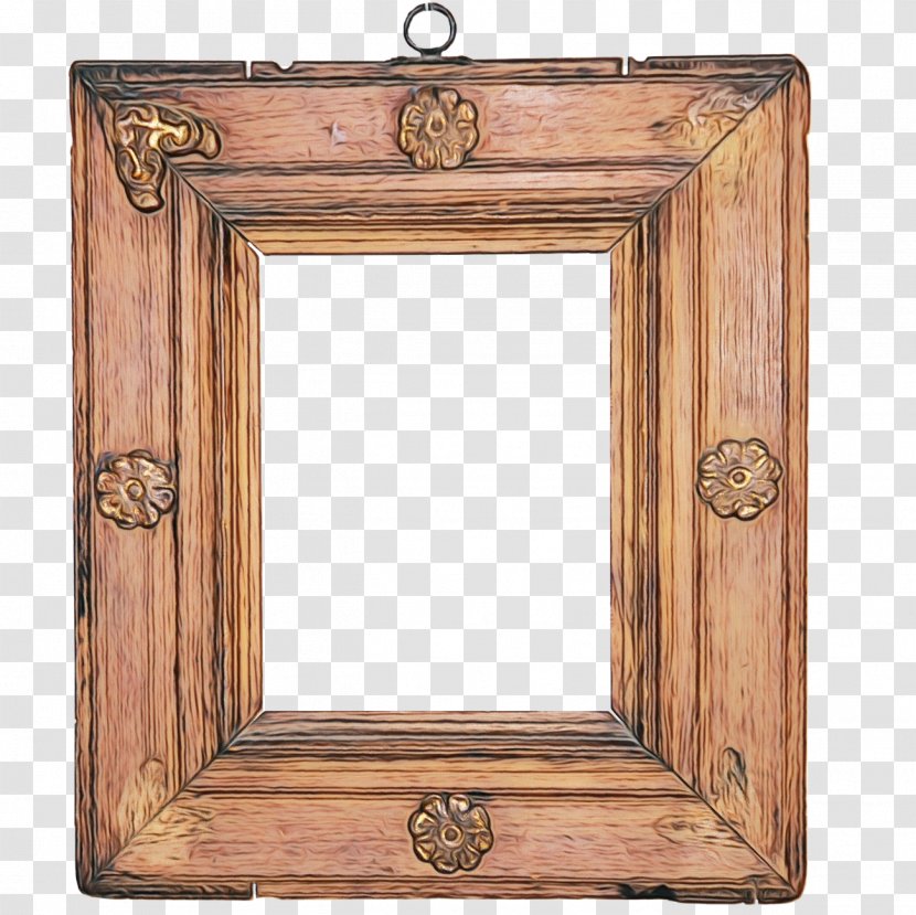 Wood Table Frame - Antique - Interior Design Transparent PNG